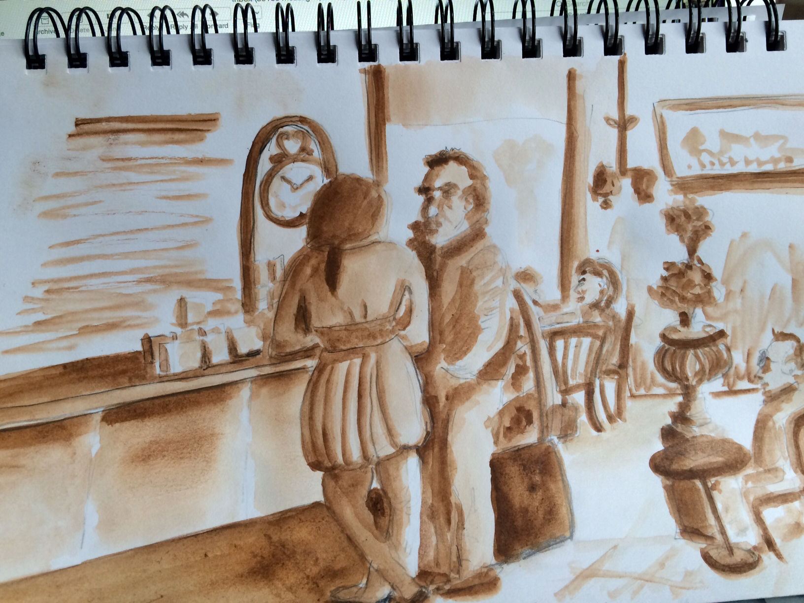 Cafe Sketch 3